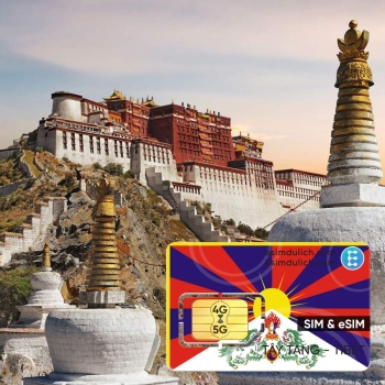 Sim Du Lịch Tây Tạng (Tibet) 10 Ngày Tốc Độ Cao